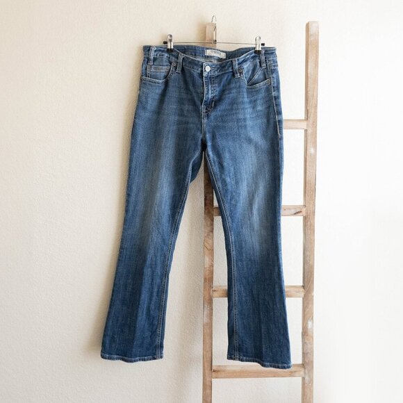 ROCK & ROLL DENIM MID RISE RIDING BOOTCUT JEANS SZ W31 L32 - Picture 2 of 8